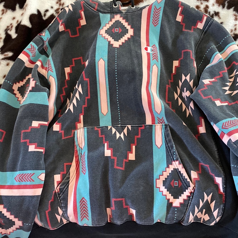 Champion Aztec Pullover Hoodie